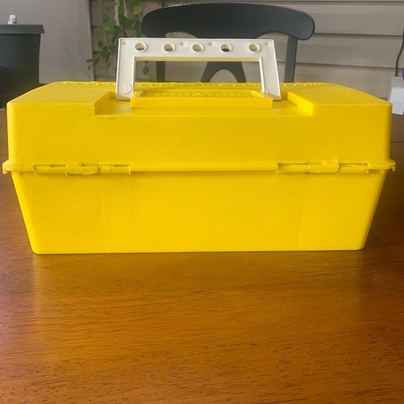 SNOOPY Catch ‘Em Tackle Box Used Great Condtion Peanuts Zebco - Picture 8 of 17